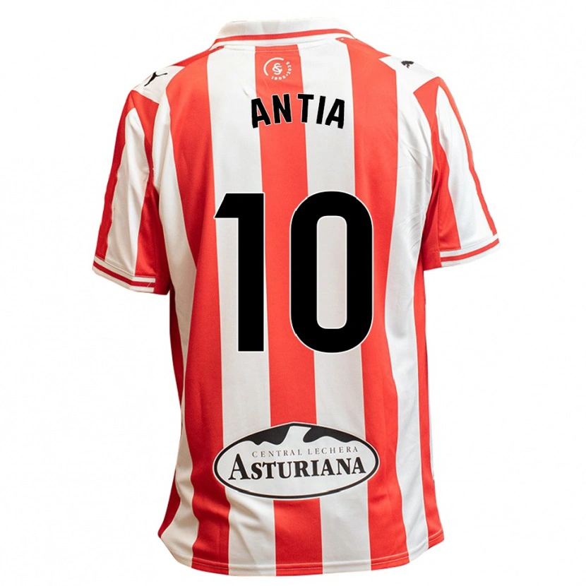Danxen Damen Antia Mayo Fraga #10 Weiß Rot Heimtrikot Trikot 2025/26 T-Shirt Österreich