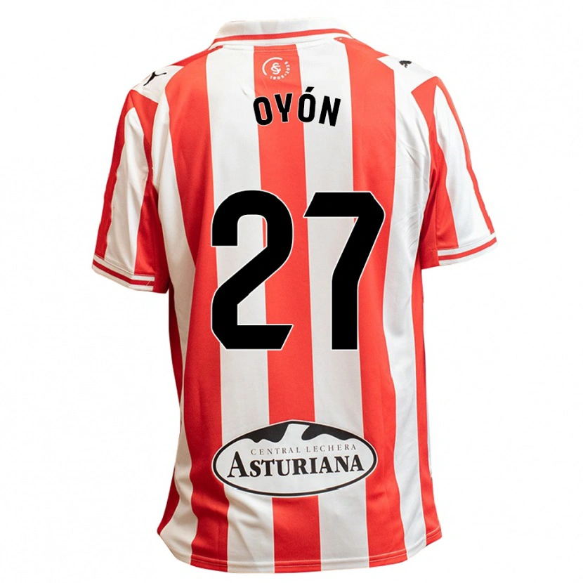 Danxen Damen Álex Oyón #27 Weiß Rot Heimtrikot Trikot 2025/26 T-Shirt Österreich