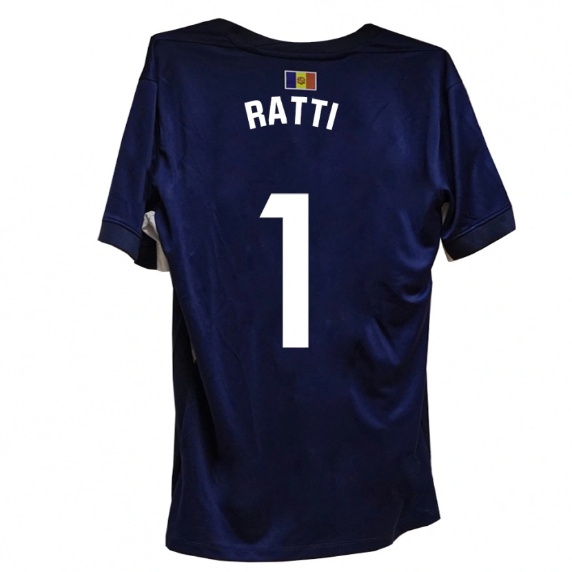 Danxen Damen Nico Ratti #1 Marineblau Weiß Heimtrikot Trikot 2025/26 T-Shirt Österreich