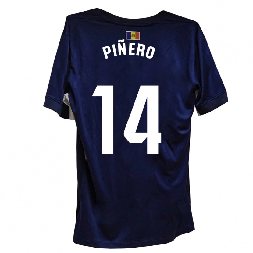 Danxen Damen Roger Piñero #14 Marineblau Weiß Heimtrikot Trikot 2025/26 T-Shirt Österreich