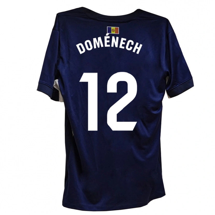 Danxen Damen Marc Doménech #12 Marineblau Weiß Heimtrikot Trikot 2025/26 T-Shirt Österreich