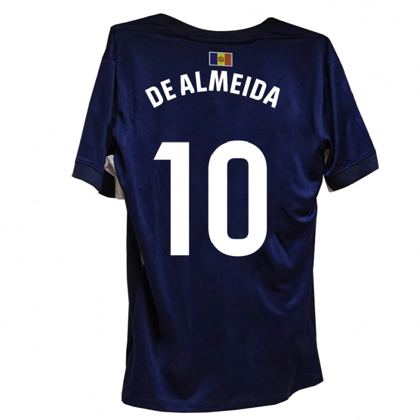 Danxen Damen Tomás De Almeida #10 Marineblau Weiß Heimtrikot Trikot 2025/26 T-Shirt Österreich