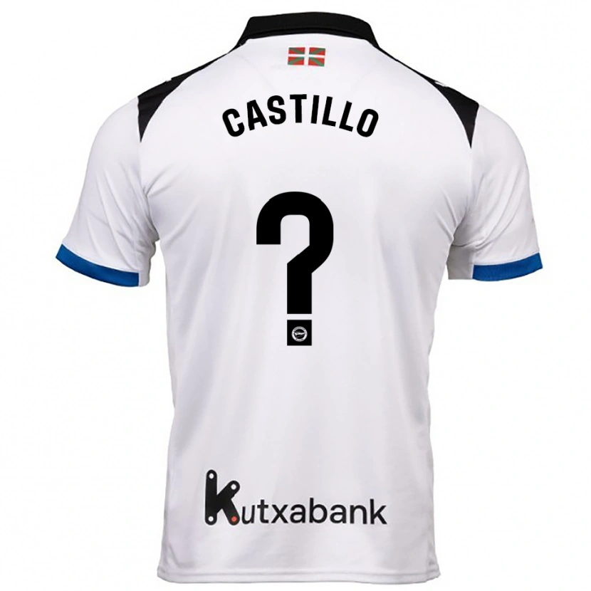 Danxen Damen Adrián Castillo #0 Weiß Blau Auswärtstrikot Trikot 2025/26 T-Shirt Österreich