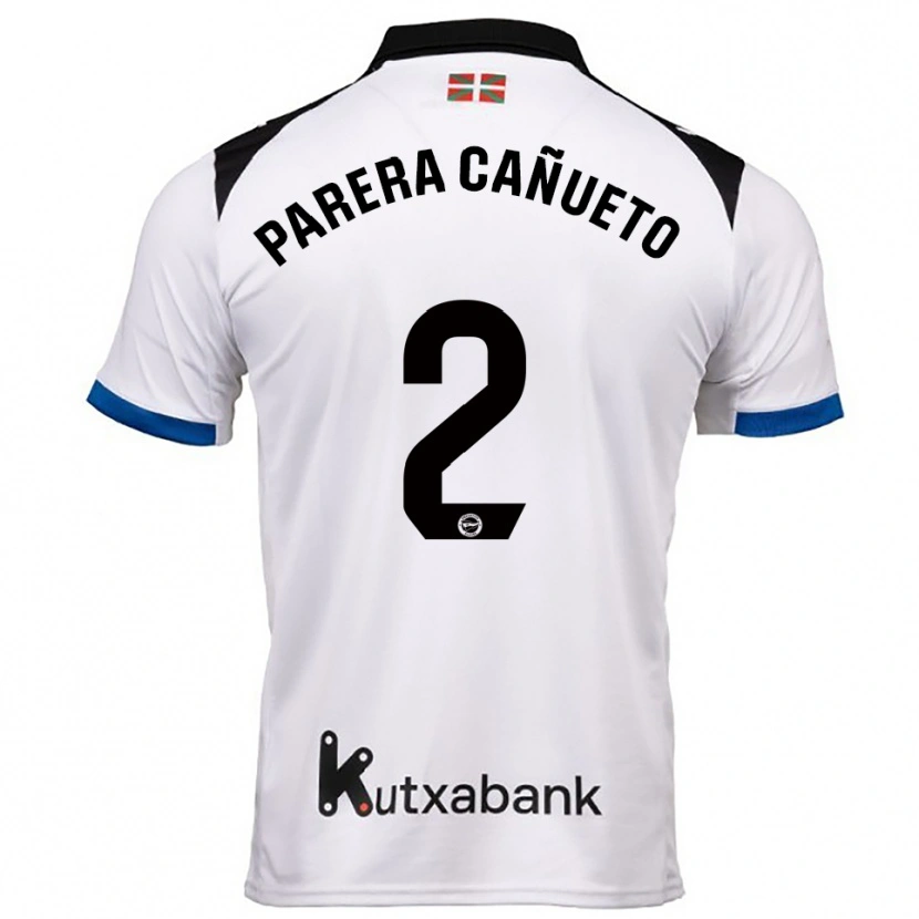 Danxen Damen Laia Parera Cañueto #2 Weiß Blau Auswärtstrikot Trikot 2025/26 T-Shirt Österreich