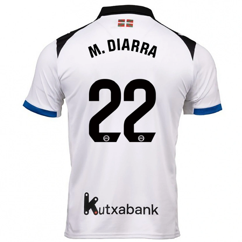 Danxen Damen Moussa Diarra #22 Weiß Blau Auswärtstrikot Trikot 2025/26 T-Shirt Österreich