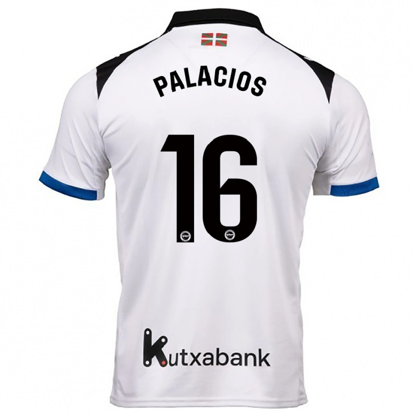 Danxen Damen Aser Palacios #16 Weiß Blau Auswärtstrikot Trikot 2025/26 T-Shirt Österreich