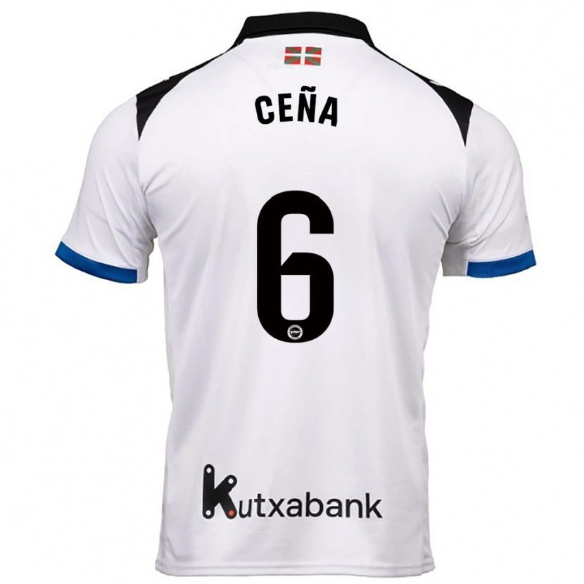 Danxen Damen Marcos Ceña #6 Weiß Blau Auswärtstrikot Trikot 2025/26 T-Shirt Österreich