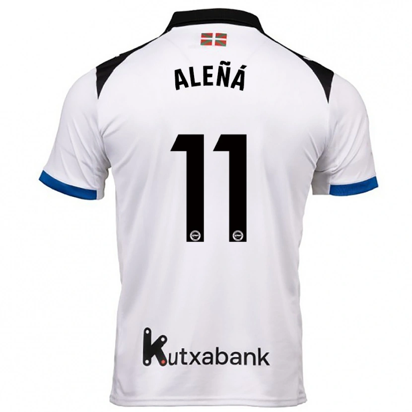 Danxen Damen Carles Aleñá #11 Weiß Blau Auswärtstrikot Trikot 2025/26 T-Shirt Österreich