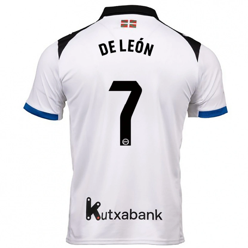 Danxen Damen José De León #7 Weiß Blau Auswärtstrikot Trikot 2025/26 T-Shirt Österreich