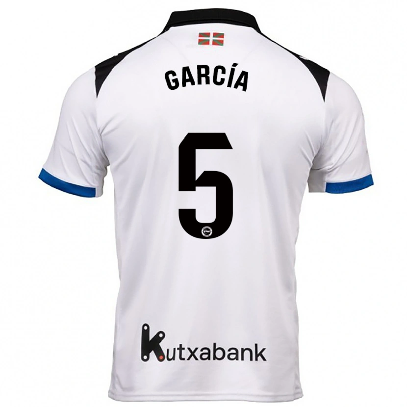 Danxen Damen Álvaro García #5 Weiß Blau Auswärtstrikot Trikot 2025/26 T-Shirt Österreich
