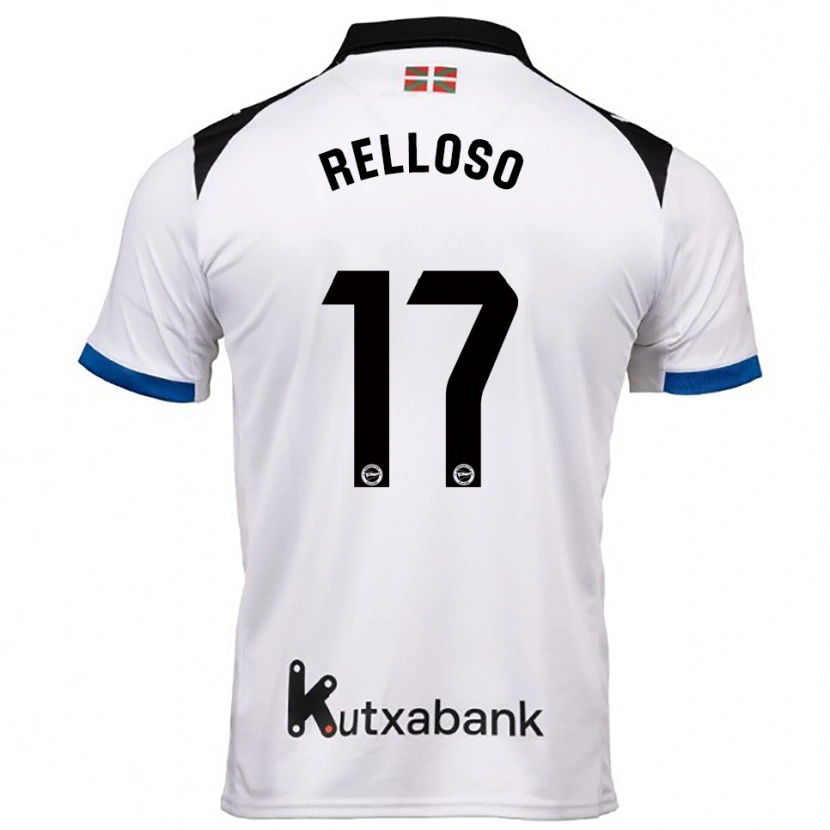 Danxen Damen Mikel Relloso #17 Weiß Blau Auswärtstrikot Trikot 2025/26 T-Shirt Österreich