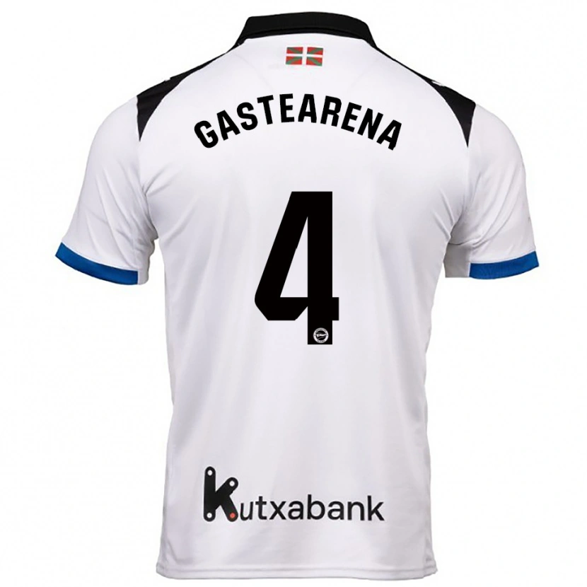 Danxen Damen Itziar Gastearena #4 Weiß Blau Auswärtstrikot Trikot 2025/26 T-Shirt Österreich