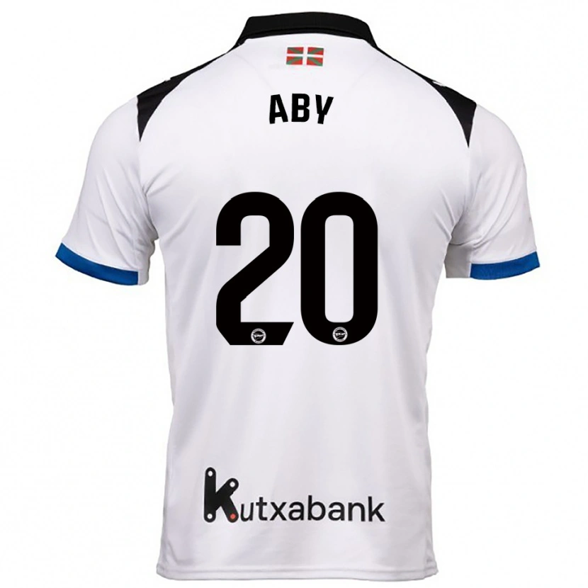 Danxen Damen Emmanuella Aby #20 Weiß Blau Auswärtstrikot Trikot 2025/26 T-Shirt Österreich