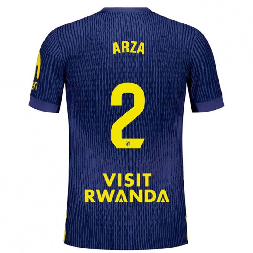 Danxen Damen David Arza #2 Marine Gelb Auswärtstrikot Trikot 2025/26 T-Shirt Österreich