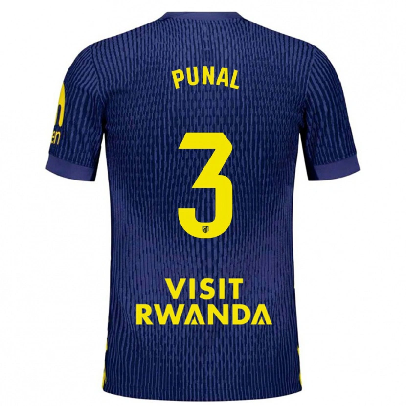 Danxen Damen Aitor Punal #3 Marine Gelb Auswärtstrikot Trikot 2025/26 T-Shirt Österreich
