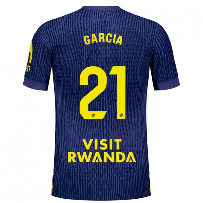 Danxen Damen Sheila Garcia #21 Marine Gelb Auswärtstrikot Trikot 2025/26 T-Shirt Österreich