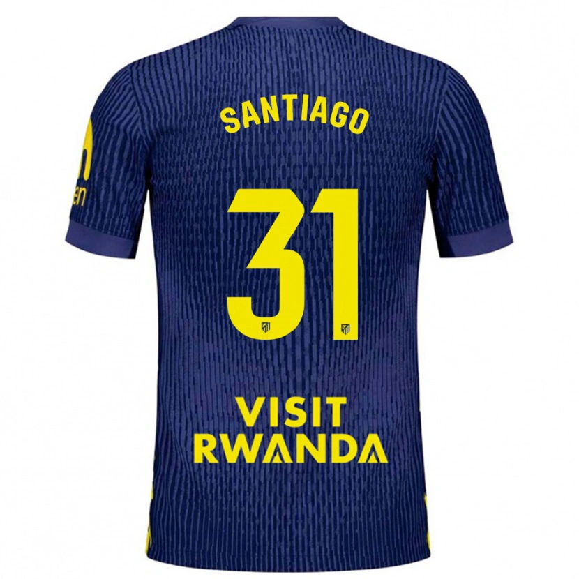 Danxen Damen Abraham Santiago #31 Marine Gelb Auswärtstrikot Trikot 2025/26 T-Shirt Österreich