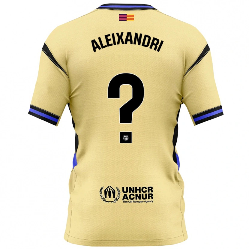 Danxen Damen Laia Aleixandri López #0 Gelb Schwarz Auswärtstrikot Trikot 2025/26 T-Shirt Österreich
