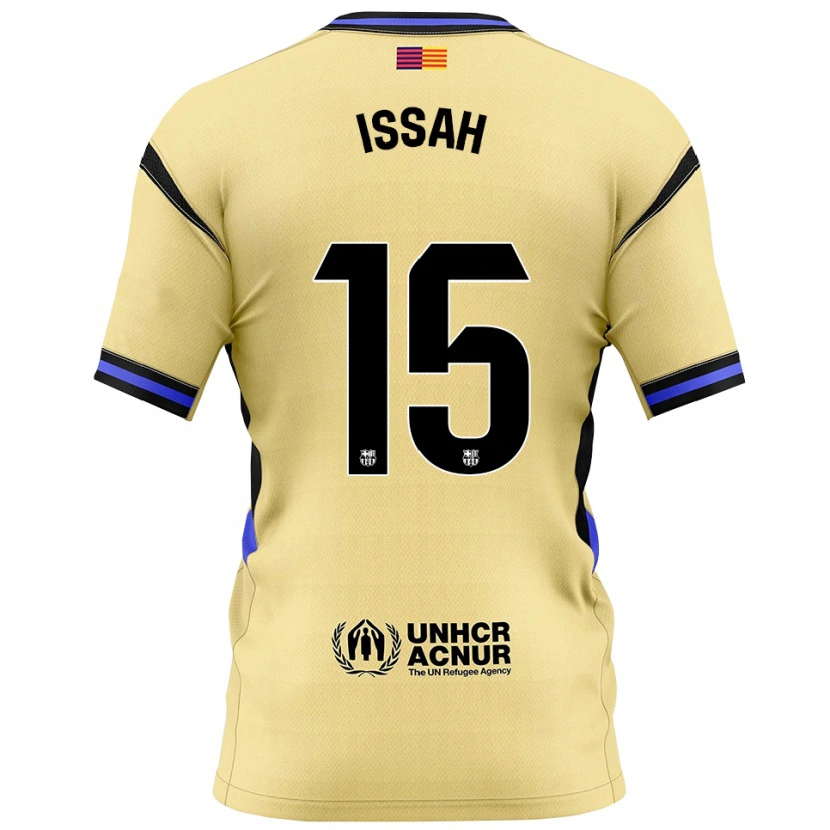 Danxen Damen Aziz Issah #15 Gelb Schwarz Auswärtstrikot Trikot 2025/26 T-Shirt Österreich