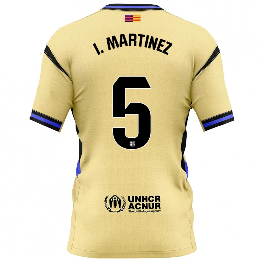 Danxen Damen Iñigo Martínez #5 Gelb Schwarz Auswärtstrikot Trikot 2025/26 T-Shirt Österreich