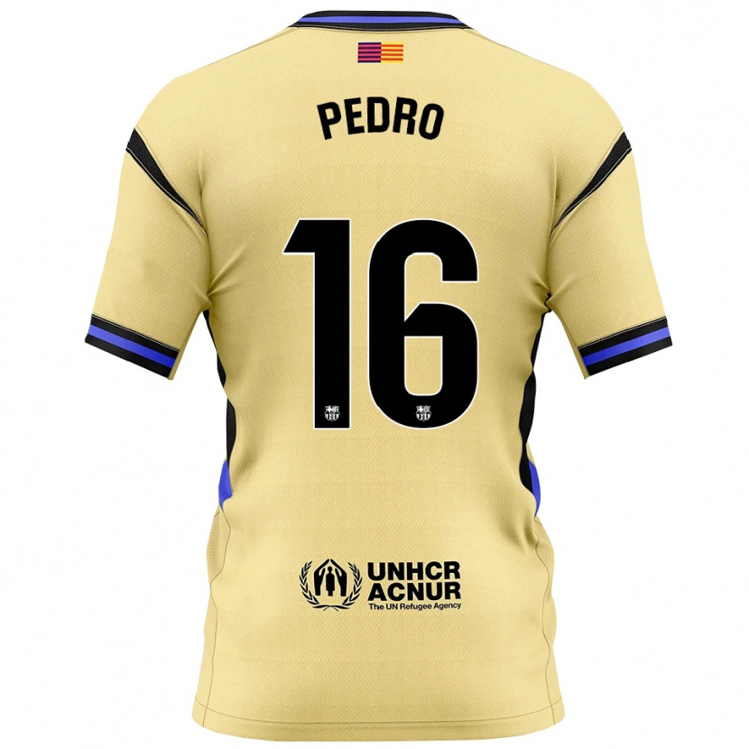 Danxen Damen Pedro Rodríguez #16 Gelb Schwarz Auswärtstrikot Trikot 2025/26 T-Shirt Österreich