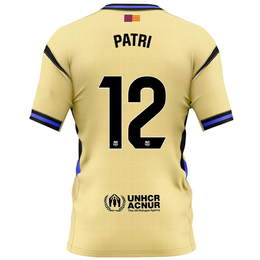Danxen Damen Patricia Guijarro #12 Gelb Schwarz Auswärtstrikot Trikot 2025/26 T-Shirt Österreich