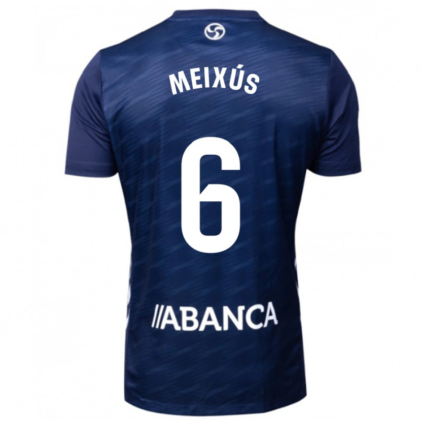 Danxen Damen Pablo Meixús #6 Marine Weiß Auswärtstrikot Trikot 2025/26 T-Shirt Österreich