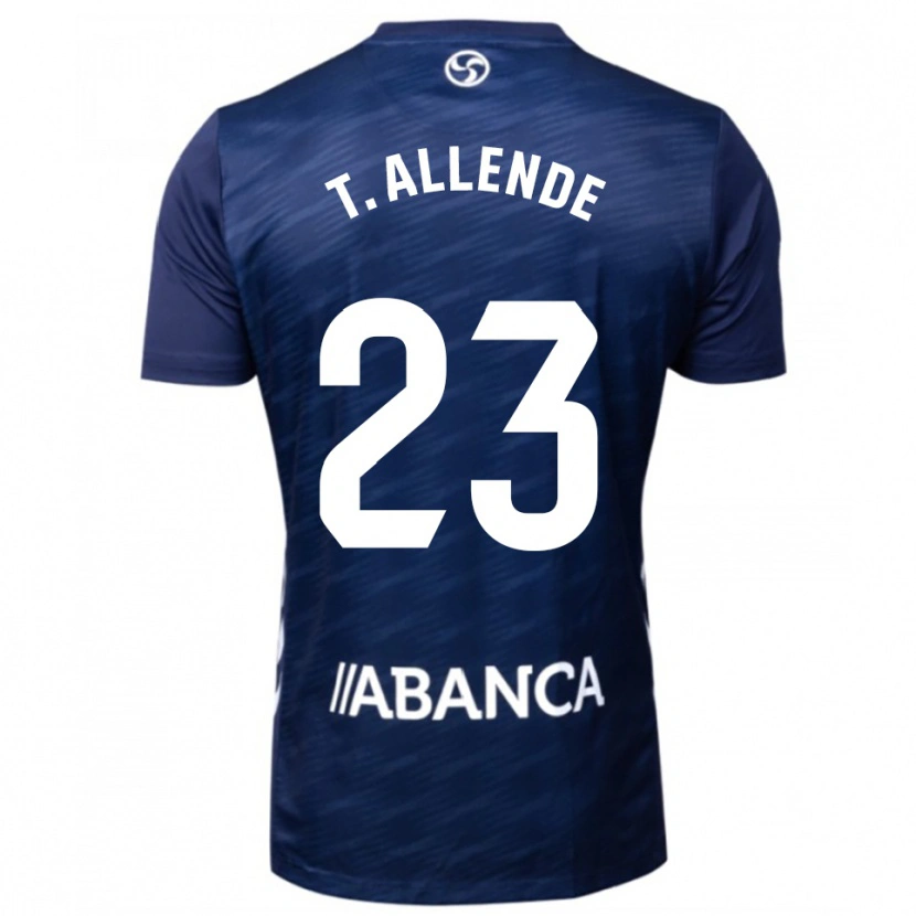 Danxen Damen Tadeo Allende #23 Marine Weiß Auswärtstrikot Trikot 2025/26 T-Shirt Österreich