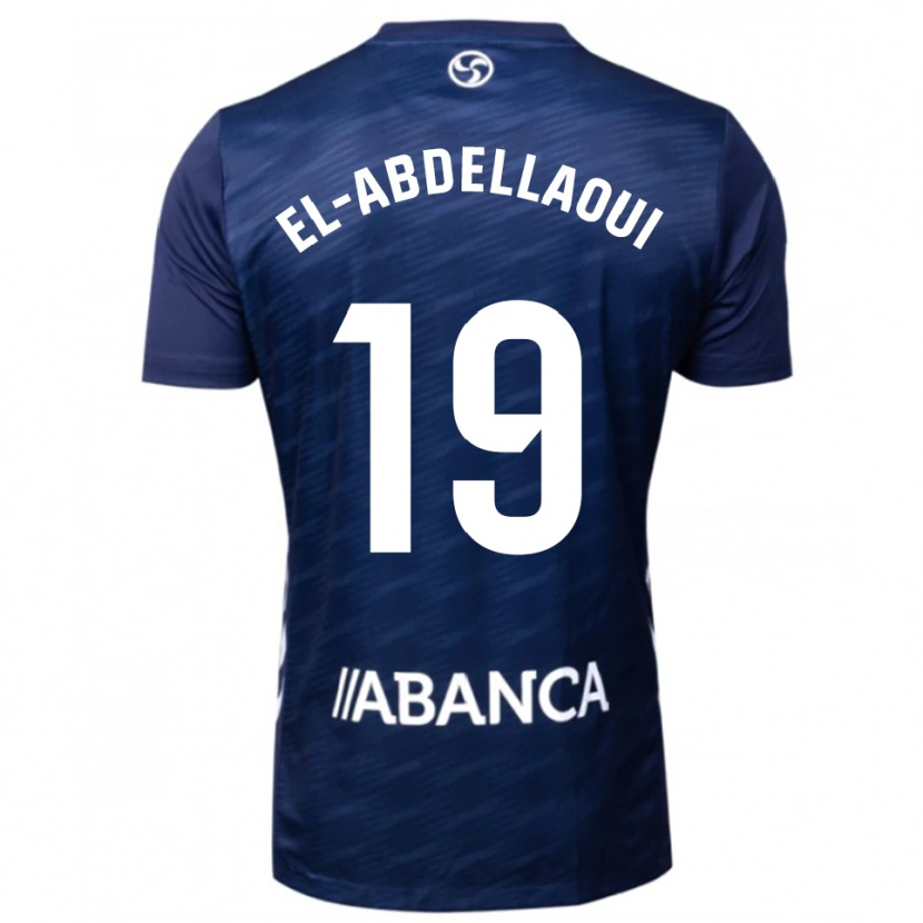 Danxen Damen Jones El-Abdellaoui #19 Marine Weiß Auswärtstrikot Trikot 2025/26 T-Shirt Österreich