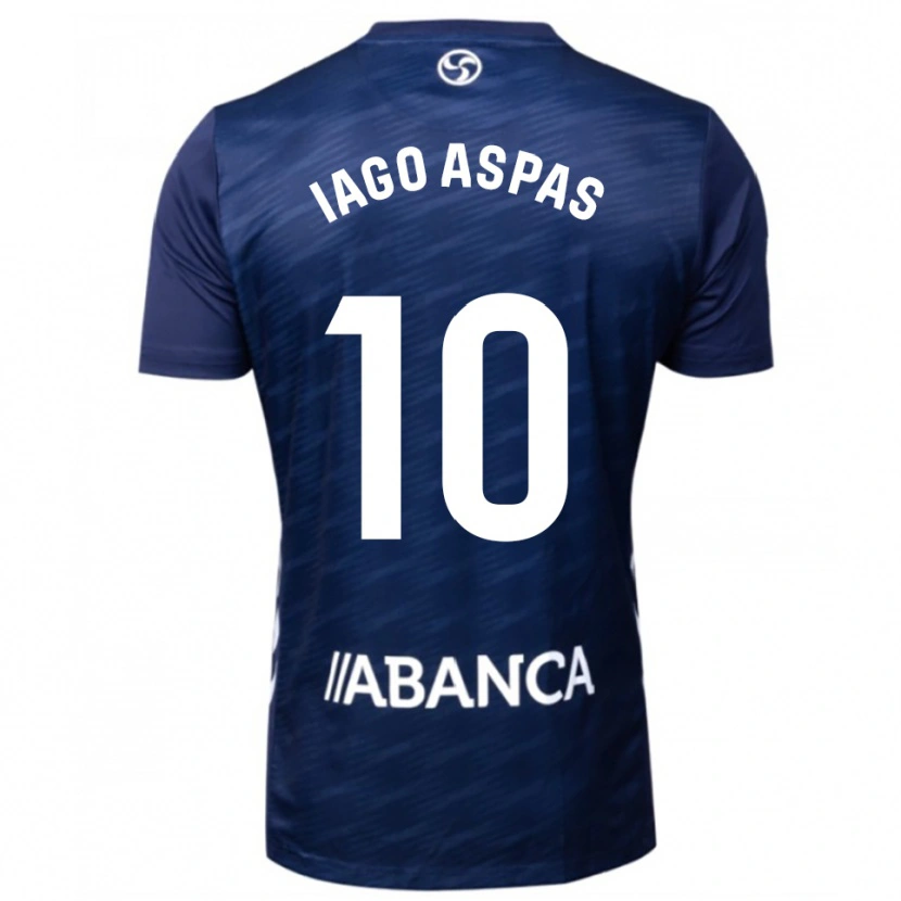 Danxen Damen Iago Aspas #10 Marine Weiß Auswärtstrikot Trikot 2025/26 T-Shirt Österreich