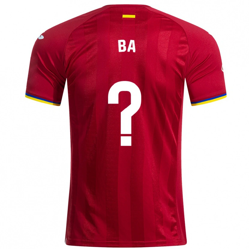Danxen Damen Bouba Ba #0 Rot Gelb Blau Auswärtstrikot Trikot 2025/26 T-Shirt Österreich