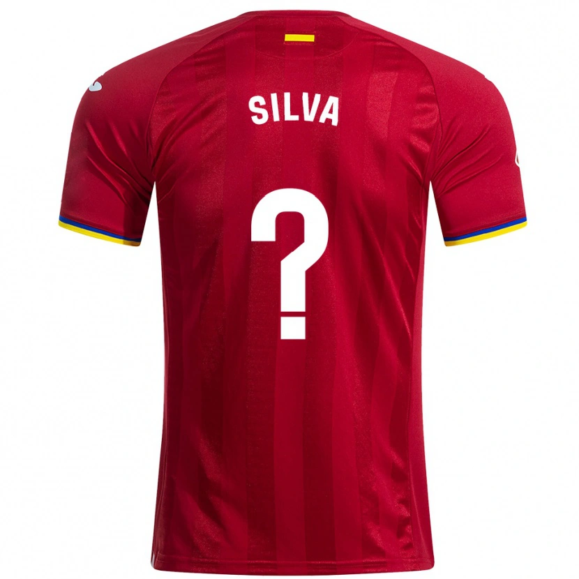 Danxen Damen Jonathan Silva #0 Rot Gelb Blau Auswärtstrikot Trikot 2025/26 T-Shirt Österreich