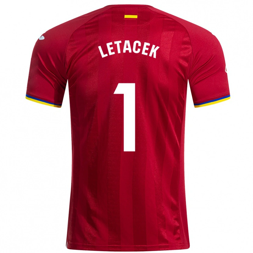 Danxen Damen Jiri Letacek #1 Rot Gelb Blau Auswärtstrikot Trikot 2025/26 T-Shirt Österreich