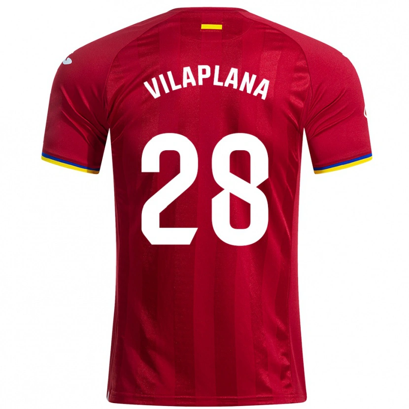 Danxen Damen Marc Vilaplana #28 Rot Gelb Blau Auswärtstrikot Trikot 2025/26 T-Shirt Österreich