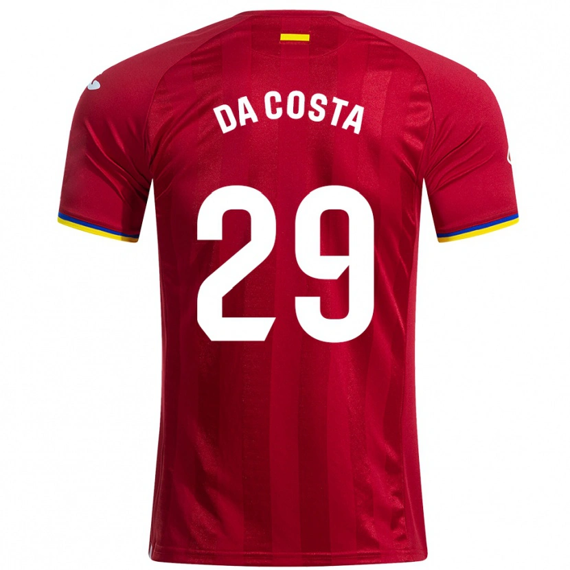 Danxen Damen Coba Da Costa #29 Rot Gelb Blau Auswärtstrikot Trikot 2025/26 T-Shirt Österreich