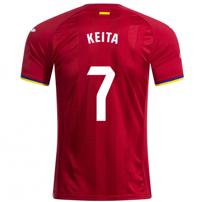 Danxen Damen Abdoulaye Keita #7 Rot Gelb Blau Auswärtstrikot Trikot 2025/26 T-Shirt Österreich