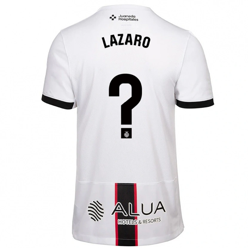 Danxen Damen Victor Lázaro #0 Weiß Schwarz Auswärtstrikot Trikot 2025/26 T-Shirt Österreich