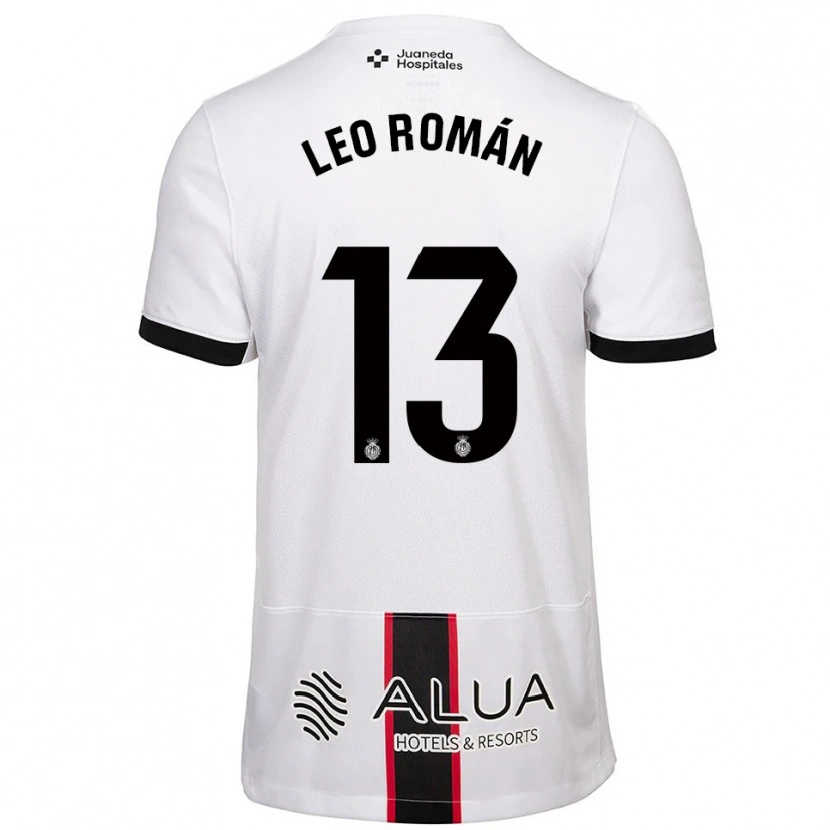 Danxen Damen Leo Román #13 Weiß Schwarz Auswärtstrikot Trikot 2025/26 T-Shirt Österreich