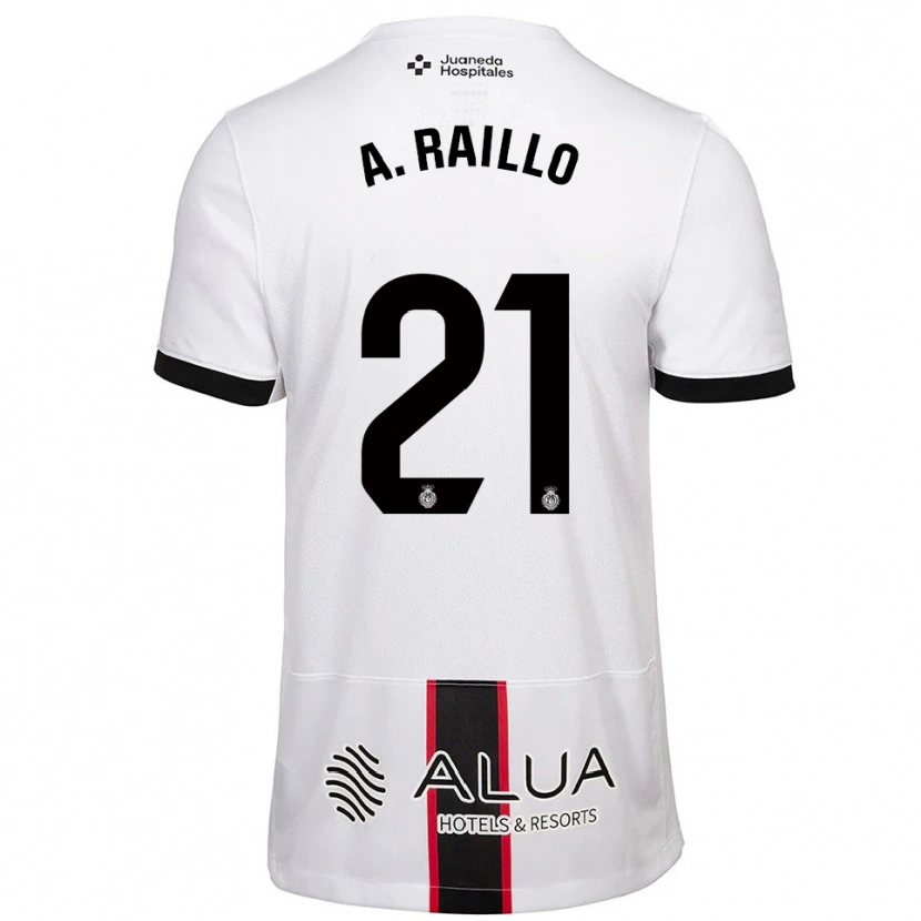 Danxen Damen Antonio Raíllo #21 Weiß Schwarz Auswärtstrikot Trikot 2025/26 T-Shirt Österreich