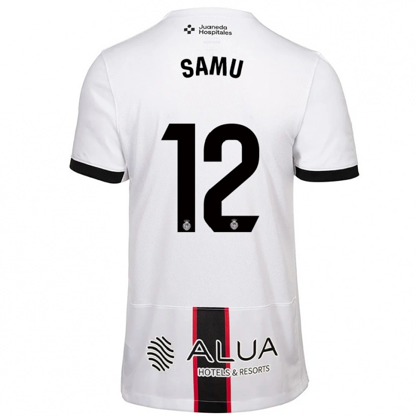 Danxen Damen Samú Costa #12 Weiß Schwarz Auswärtstrikot Trikot 2025/26 T-Shirt Österreich