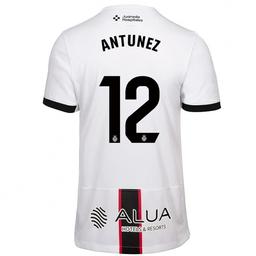 Danxen Damen Yahir Antúnez #12 Weiß Schwarz Auswärtstrikot Trikot 2025/26 T-Shirt Österreich