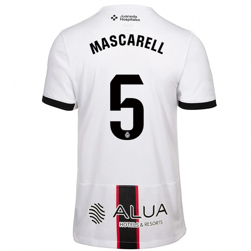 Danxen Damen Omar Mascarell #5 Weiß Schwarz Auswärtstrikot Trikot 2025/26 T-Shirt Österreich