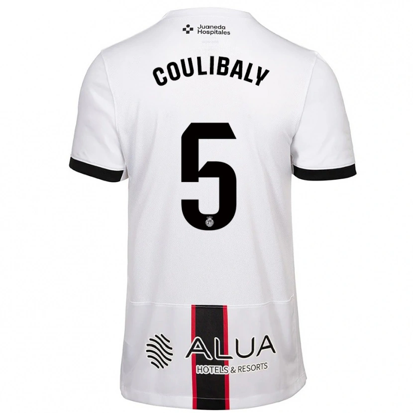Danxen Damen Habib Anas Coulibaly #5 Weiß Schwarz Auswärtstrikot Trikot 2025/26 T-Shirt Österreich