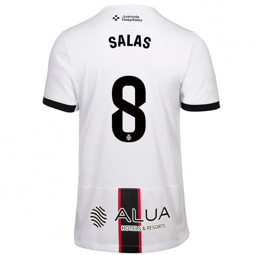 Danxen Damen Jan Salas #8 Weiß Schwarz Auswärtstrikot Trikot 2025/26 T-Shirt Österreich