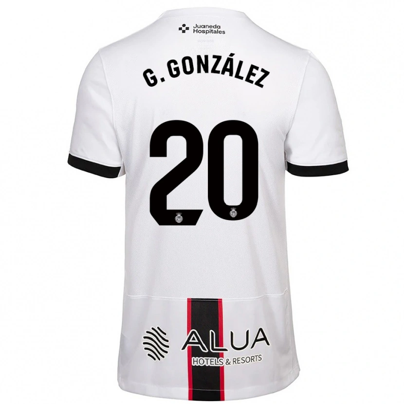 Danxen Damen Giovanni González #20 Weiß Schwarz Auswärtstrikot Trikot 2025/26 T-Shirt Österreich