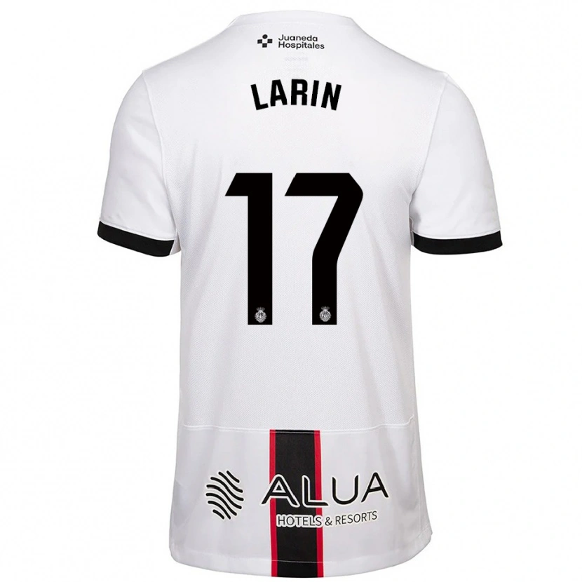 Danxen Damen Cyle Larin #17 Weiß Schwarz Auswärtstrikot Trikot 2025/26 T-Shirt Österreich