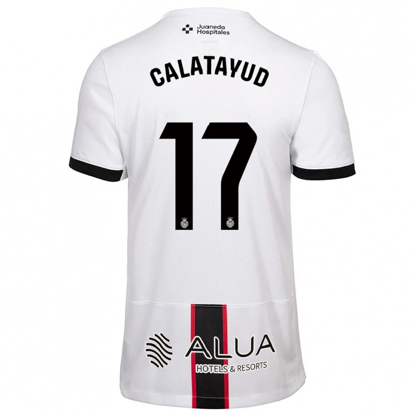 Danxen Damen Miguel Calatayud #17 Weiß Schwarz Auswärtstrikot Trikot 2025/26 T-Shirt Österreich