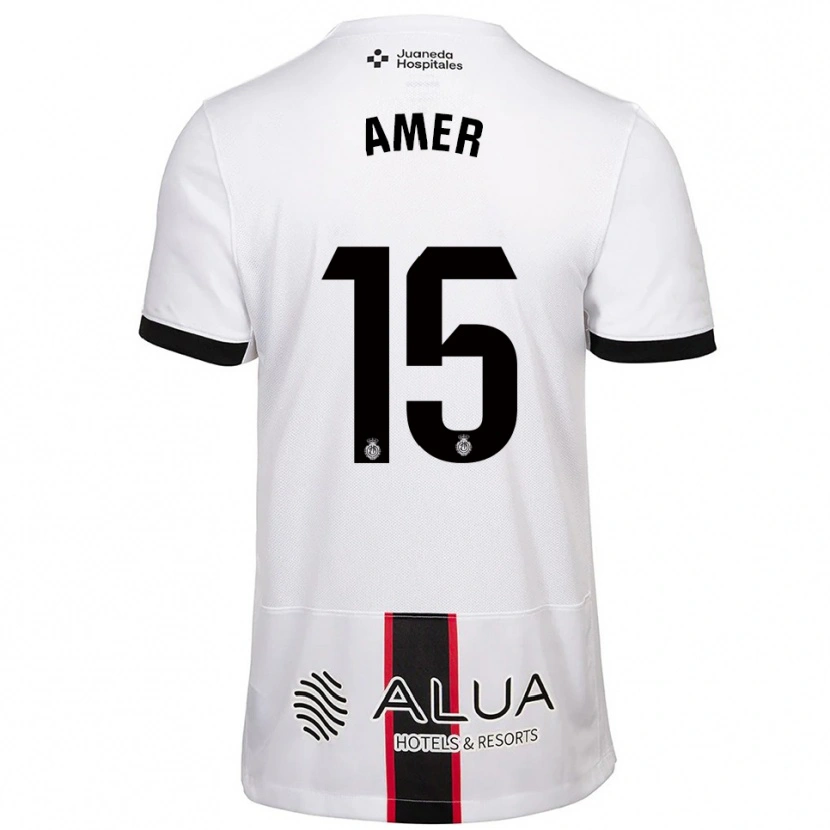 Danxen Damen Pere Amer #15 Weiß Schwarz Auswärtstrikot Trikot 2025/26 T-Shirt Österreich