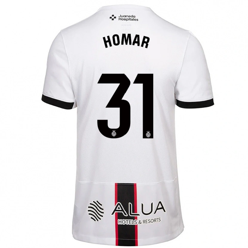 Danxen Damen Gaspar Homar #31 Weiß Schwarz Auswärtstrikot Trikot 2025/26 T-Shirt Österreich