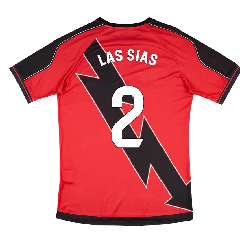 Danxen Damen Marco De Las Sías #2 Rot Schwarz Auswärtstrikot Trikot 2025/26 T-Shirt Österreich